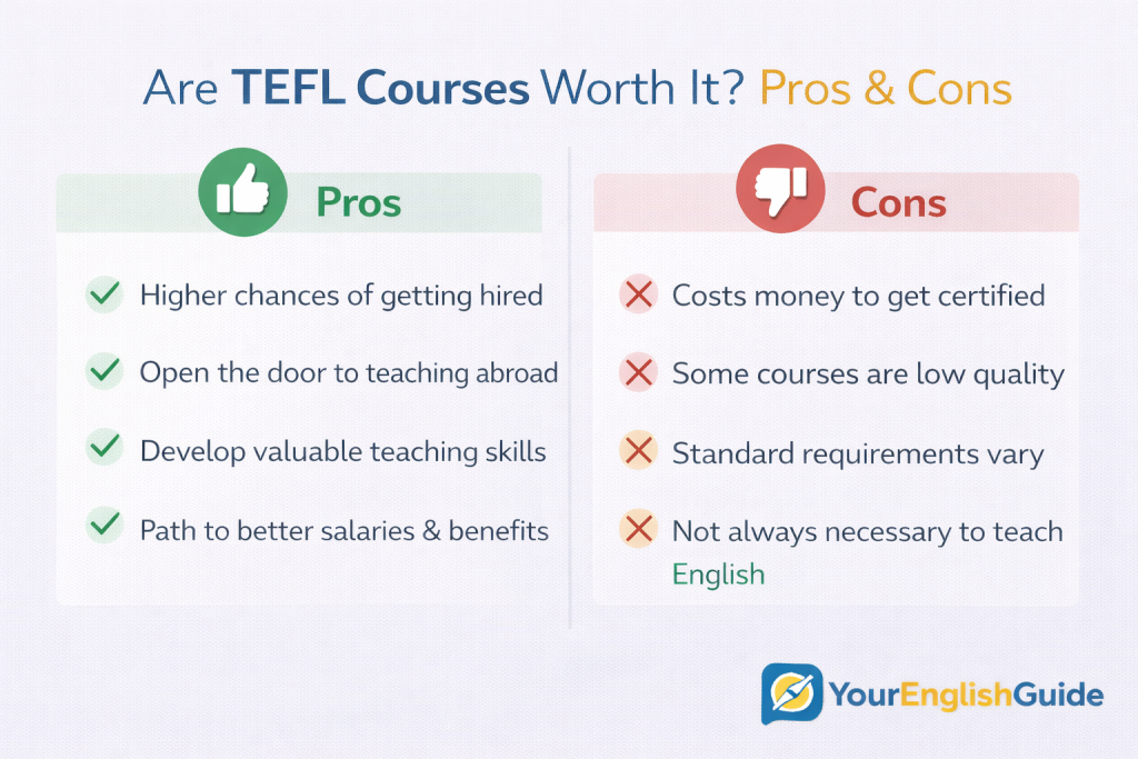 Are TEFL courses worth it in 2026