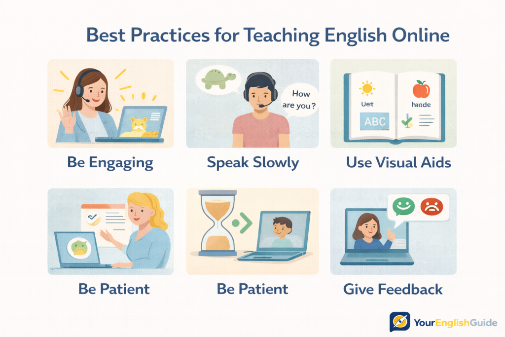 Common mistakes when teaching English online as a beginner