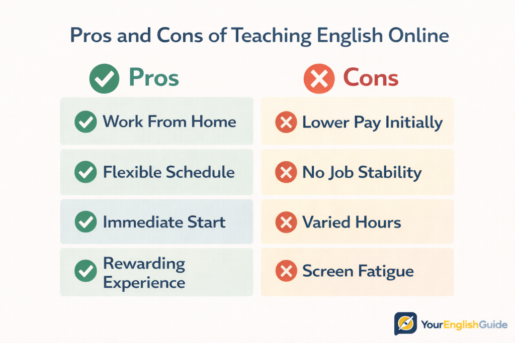 Non-native English speakers teaching English online