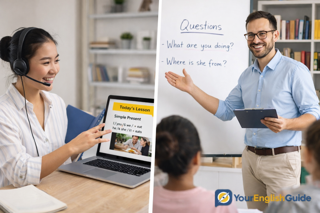 tefl courses teach english online